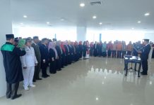 Pj Wali Kota Kendari Lantik Sejumlah Pejabat Eselon III