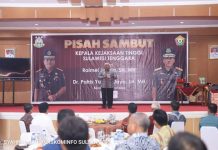 Pisah Sambut Kajati Sultra, Ali Mazi: Selamat Bertugas di Kejaksaan Agung