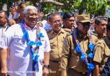 Gubernur Sultra Audiens Bersama Guru dan Kepala Sekolah di Mubar