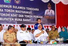 Kunker di Mubar, Gubernur Sultra Audiens dengan Tokoh Masyrakat