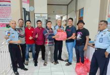 Umar Samiun Traktir Warga Binaan Lapas Baubau