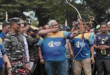 Gubernur Sultra – AJP Apresiasi Kejuaraan Panahan di Sultra