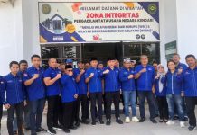 Lawan Kubu Moeldoko, Kader Demokrat Sultra Kunjungi Kantor PTUN Kendari