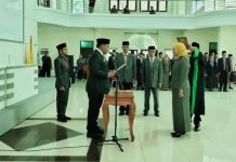 Monianse Lantik Pj Sekda Kota Baubau