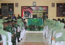 Kunker ke Kodim 1416/Muna, Pangdam XIV/Hasanuddin Minta Personil Tingkatkan Kualitas Kinerja