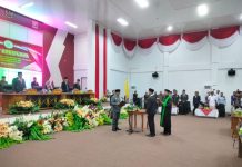 Muhammad Syamsuddin Resmi Dilantik Jadi PAW Anggota DPRD Kota Baubau