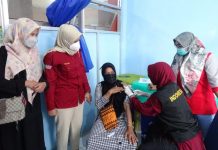 172 JCH Baubau Jalani Vaksin Meningitis dan Flu Bio