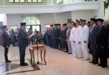 Wali Kota Baubau Lantik Ratusan Pejabat Fungsional