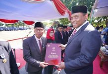 Peringatan Harkitnas di Baubau, 153 ASN Terima Satyalencana Karya Satya