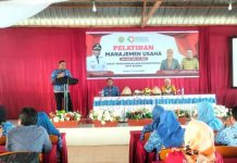 30 Pelaku IKM di Baubau Ikut Pelatihan Manajemen Usaha