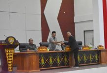 Lima Fraksi Setujui Raperda Pertanggungjawaban Pelaksanaan APBD Kota Baubau Tahun 2022