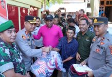 La Umpa Terima Rumah Layak Huni dari Polres Baubau
