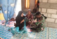 Satgas TMMD Kodim 1429/Butur Terjunkan Tim Kesehatan