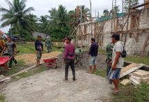 Satgas TMMD Kodim 1429/Butur Lakukan Rehabilitasi Masjid dan Renovasi RTLH