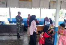 Satgas TMMD Kodim 1429/Butur Beri Penyuluhan dan Pemeriksaan Balita