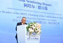 Atal S Depari Bicara di Forum Belt and Road Journalists Forum 2023 di Beijing