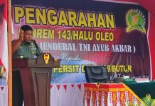 Danrem 143/Halu Oleo Prihatin atas Jalan Rusak di Butur