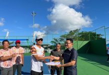 Bupati Butur Buka Kejuaraan Tenis Lapangan Veteran se-Sultra