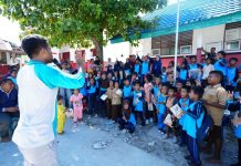 SD Negeri di Buteng Terima Bantuan 150 Buku dari PT BGM