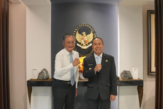 Gubernur Sultra Temui Menteri PU