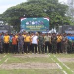 Bersih-bersih Awal Tahun, Wali Kota Baubau Apresi Kodim 1413 Buton